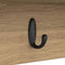 vidaXL Wall-Mounted Coat Rack with Shelf Wall-mounted with Storage Artisan oak 75 x 16 x 26 cm