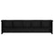 vidaXL Wall-Mounted Coat Rack with Shelf Wall-mounted with Storage Black oak 100 x 16 x 26 cm