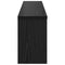 vidaXL Wall-Mounted Coat Rack with Shelf Wall-mounted with Storage Black oak 100 x 16 x 26 cm