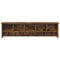 vidaXL Wall-Mounted Coat Rack with Shelf Wall-mounted with Storage Smoked oak 100 x 16 x 26 cm