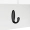 vidaXL Wall-Mounted Coat Rack White 50 x 20 x 30 cm Engineered wood