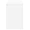 vidaXL Wall-Mounted Coat Rack White 50 x 20 x 30 cm Engineered wood