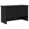 vidaXL Wall-Mounted Coat Rack with Shelf Wall-mounted with Storage with Door Black oak 50 x 20 x 30 cm