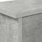vidaXL Wall-Mounted Coat Rack with Shelf Concrete grey 50 x 20 x 30 cm