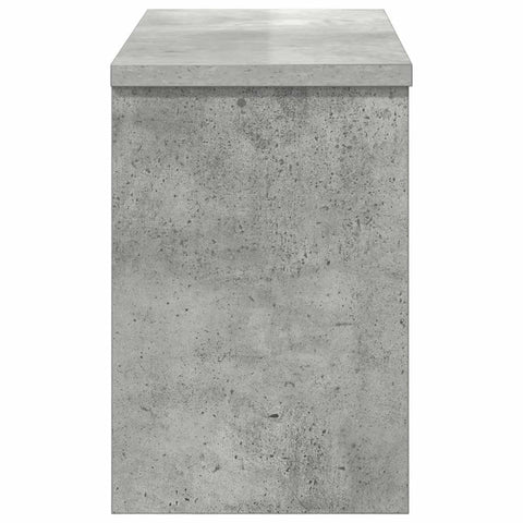 vidaXL Wall-Mounted Coat Rack with Shelf Concrete grey 50 x 20 x 30 cm