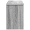 vidaXL Wall-Mounted Coat Rack with Shelf Wall-mounted with Storage with Door Grey sonoma 50 x 20 x 30 cm
