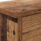 vidaXL Wall-Mounted Coat Rack Old wood 50 x 20 x 30 cm Engineered wood