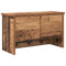 vidaXL Wall-Mounted Coat Rack Old wood 50 x 20 x 30 cm Engineered wood