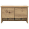 vidaXL Wall-Mounted Coat Rack with Shelf Wall-mounted with Storage with Door Artisan oak 50 x 20 x 30 cm