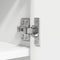 vidaXL Wall-Mounted Coat Rack White 80 x 20 x 30 cm Engineered wood
