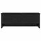 vidaXL Wall-Mounted Coat Rack with Shelf Wall-mounted with Storage with Door Black oak 80 x 20 x 30 cm