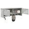 vidaXL Wall-Mounted Coat Rack with Shelf Concrete grey 80 x 20 x 30 cm