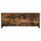 vidaXL Wall-Mounted Coat Rack with Shelf Wall-mounted with Storage with Door Smoked oak 80 x 20 x 30 cm