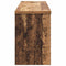 vidaXL Wall-Mounted Coat Rack Old wood 80 x 20 x 30 cm Engineered wood