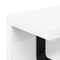vidaXL Wall-Mounted Coat Rack with Shelf Wall-mounted White 40 x 10.5 x 10.5 cm