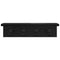 vidaXL Wall-Mounted Coat Rack with Shelf Black oak 40 x 10.5 x 10.5 cm