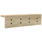 vidaXL Wall-Mounted Coat Rack Sonoma oak 40 x 10.5 x 10.5 cm