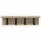 vidaXL Wall-Mounted Coat Rack Sonoma oak 40 x 10.5 x 10.5 cm