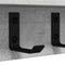 vidaXL Wall-Mounted Coat Rack Concrete grey 40 x 10.5 x 10.5 cm