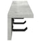 vidaXL Wall-Mounted Coat Rack Concrete grey 40 x 10.5 x 10.5 cm