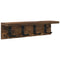 vidaXL Wall-Mounted Coat Rack Smoked oak 40 x 10.5 x 10.5 cm