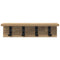 vidaXL Wall-Mounted Coat Rack Artisan oak 40 x 10.5 x 10.5 cm