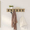 vidaXL Wall-Mounted Coat Rack Sonoma oak 60 x 10.5 x 10.5 cm