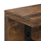 vidaXL Wall-Mounted Coat Rack Smoked oak 60 x 10.5 x 10.5 cm