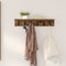 vidaXL Wall-Mounted Coat Rack with Shelf Old wood 60 x 10.5 x 10.5 cm