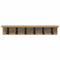 vidaXL Wall-Mounted Coat Rack Artisan oak 60 x 10.5 x 10.5 cm