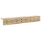 vidaXL Wall-Mounted Coat Rack Sonoma oak 80 x 10.5 x 10.5 cm