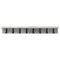 vidaXL Wall-Mounted Coat Rack Concrete grey 80 x 10.5 x 10.5 cm