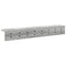 vidaXL Wall-Mounted Coat Rack Grey sonoma 80 x 10.5 x 10.5 cm