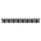 vidaXL Wall-Mounted Coat Rack Grey sonoma 80 x 10.5 x 10.5 cm