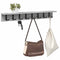 vidaXL Wall-Mounted Coat Rack Grey sonoma 80 x 10.5 x 10.5 cm