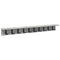vidaXL Wall-Mounted Coat Rack Concrete grey 100 x 10.5 x 10.5 cm