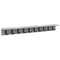 vidaXL Wall-Mounted Coat Rack Grey sonoma 100 x 10.5 x 10.5 cm