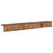 vidaXL Wall-Mounted Coat Rack with Shelf Old wood 100 x 10.5 x 10.5 cm