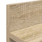 vidaXL Wall-Mounted Coat Rack with Shelf Sonoma oak 40 x 10.5 x 18 cm