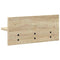 vidaXL Wall-Mounted Coat Rack with Shelf Sonoma oak 40 x 10.5 x 18 cm