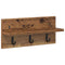 vidaXL Wall-Mounted Coat Rack with Shelf Wall-mounted Old wood 40 x 10.5 x 18 cm