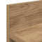 vidaXL Wall-Mounted Coat Rack with Shelf Artisan oak 40 x 10.5 x 18 cm