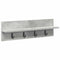 vidaXL Wall-Mounted Coat Rack Concrete grey 60 x 10.5 x 18 cm