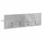 vidaXL Wall-Mounted Coat Rack Concrete grey 60 x 10.5 x 18 cm