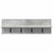 vidaXL Wall-Mounted Coat Rack Concrete grey 60 x 10.5 x 18 cm