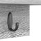 vidaXL Wall-Mounted Coat Rack with Shelf Grey sonoma 60 x 10.5 x 18 cm