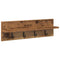 vidaXL Wall-Mounted Coat Rack with Shelf Wall-mounted Old wood 60 x 10.5 x 18 cm