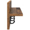 vidaXL Wall-Mounted Coat Rack with Shelf Wall-mounted Old wood 60 x 10.5 x 18 cm