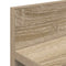 vidaXL Wall-Mounted Coat Rack with Shelf Sonoma oak 80 x 10.5 x 18 cm
