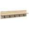 vidaXL Wall-Mounted Coat Rack with Shelf Sonoma oak 80 x 10.5 x 18 cm